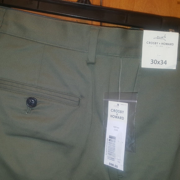 Crosby & Howard Other - Men's Olive Cargo Pants 30×34